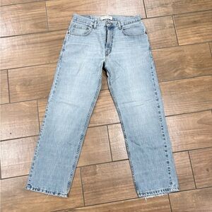 Vintage Levi’s Light Blue Men's Straight Leg Jeans